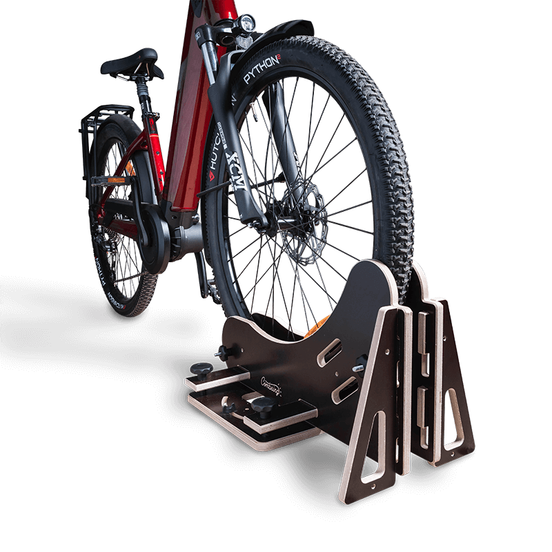 Solis Bike Racks Van bike rack with floor mounting support