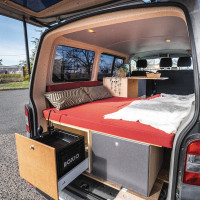 removable van conversion for Ford Transit Custom 2  Kombi