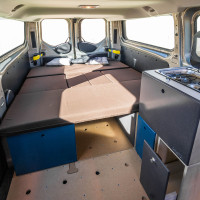 Ford Transit Custom 2  Kombi van interior conversion